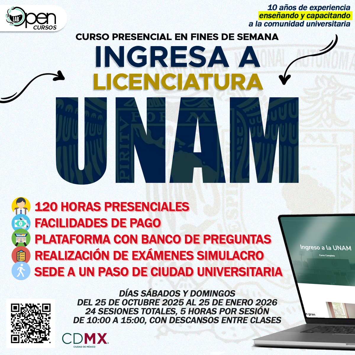 Ingresa a la UNAM